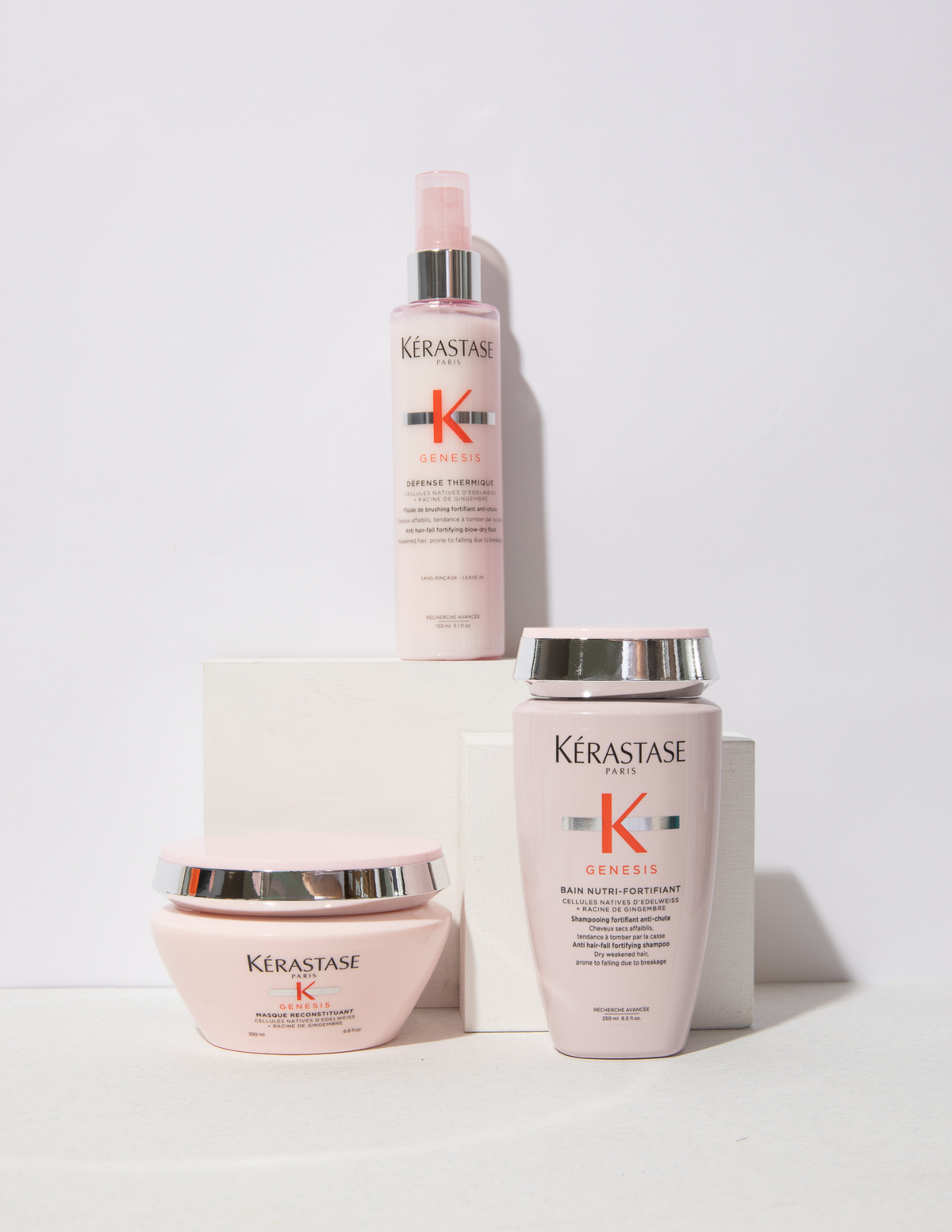 Genesis : Routine fortifiante pour cheveux secs et épais